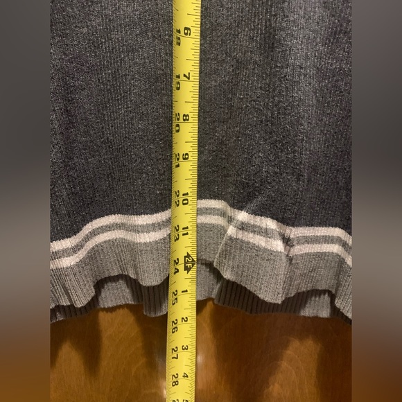 Vintage 2000s GAP preloved half-zip mock sweater in great condition.Medium.Grey - Picture 4 of 6